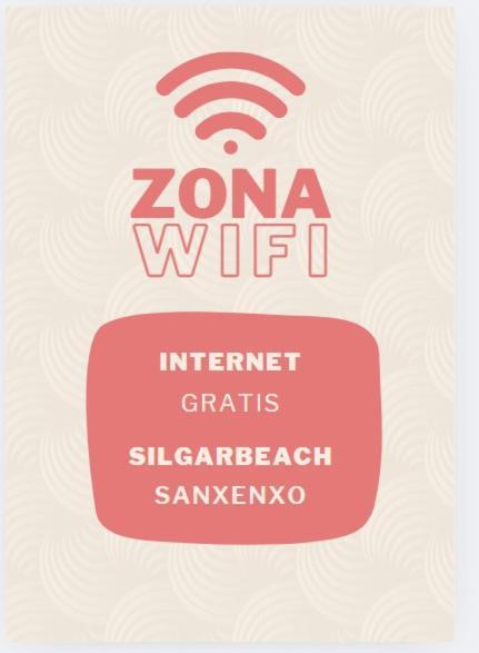 Silgarbeach Apartamento Sanxenxo Eksteriør bilde